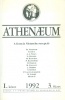 Bacsó Béla (Főszerk.) : Athenaeum - A francia Nietzsche-recepció 