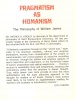 Dooley, Patrick Kiaran : Pragmatism as Humanism - The Philosophy of William James