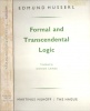 Husserl, Edmund : Formal and Transcendental Logic