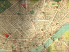 Budapest székesfőváros és környékének legujabb nagy térképe házszámokkal Pharus rendszerében