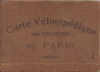 Carté Vélocipédique des Environs de Paris / Biére Karcher, 139, Rue des Pyrénée, Paris [Réclame]
