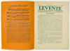 Levente - A leventeparancsnokok hivatalos lapja 1942. január