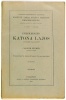 Császár Elemér : Emlékbeszéd Katona Lajos [1862 – 1910, néprajzkutató, filológus, irodalomtörténész] levelező tag fölött