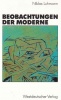 Luhmann, Niklas : Beobachtungen der Moderne