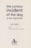 Haddon, Mark : The Curious Incident of the Dog in the Night-Time
