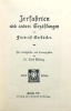 Gerstäcker, Friedrich : Irrfahrten und andere Erzählungen