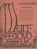 Patai József (szerk.) : Mult és Jövő - Zsidó művészeti, irodalmi, társadalmi és kritikai folyóirat. 1940. szept.