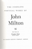 Milton, John : The Complete Poetical Works of --
