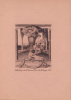 Bayros, Franz von (1866-1924) : [Ex-libris] Bibliothque de la Baronne Ilona de Madarassy Beck 