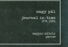 Nagy Pál : journal in-time 1974-1984 (Képversek)