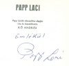 Kő András : Papp Laci - Dedikált példány