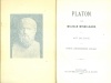 Windelband, Wilhelm : Platon
