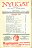 Babits Mihály - Gellért Oszkár (szerk.) : Nyugat XXIX. évfolyam 6. sz. 1936. junius