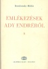 Kovalovszky Miklós (szerk.) : Emlékezések Ady Endréről II.