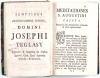 Szent Ágoston : Divi Aurelii Augustini hipponensis episcopi, meditationes, soliloquia, et manuale…