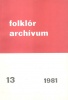 Varga Marianna : Folklór archívum 13. - A turai hímzések motívumvilága  