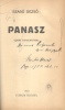 Szabó Dezső : Az elsodort falu I-II. + Panasz (Triplán dedikált példány)