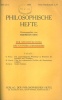 Beck, Maximilian (Hrsg.) : Philosophische Hefte 1-3.