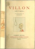 Villon, Francois - Dubout (illustrations) : Oeuvres