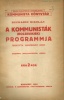 Bucharin, Nikoláj : A kommunisták (bolsevikiek) programmja