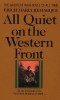 Remarque, Erich Maria : All Quiet on the Western Front