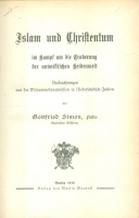 Simon, Gottfried : Islam und Christentum