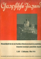 Graphische Jugend. 5.heft 2.Jahrgang Mai 1934.