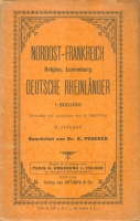 Peucker, K. : Nordost-Frankreich, Belgien, Luxemburg,  Deutsche Rheinländer