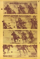 Gyúró István (graf.) : Jesse James balladája - Színes, amerikai westernfilm.