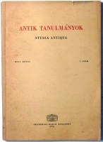Antik tanulmányok - Studia antiqua XVII. köt. 1. sz. : 