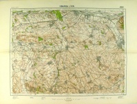 Komárom és Tata [75000-es katonai térképe]