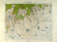 Eger és Mezőkövesd [75000-es katonai térképe]