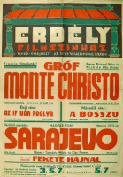 Erdély Filmszínház. Vecsés-Csákyliget.  [Műsoros filmplakát]  (1944)