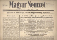 Magyar Nemzet. 1956. november 3.