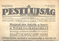 Pesti Ujság 1942. július hó 5., IV. évf. 135. szám - Nemzetiszocialista napilap