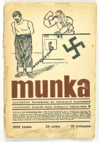 Kassák Lajos (szerk.) : Munka. Szocialista társadalmi és művészeti beszámoló.  IV. évfolyam 24. szám.  1932. június.