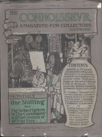 The Connoisseur - A Magazine for Collectors, Illustrated. Vol.1 No.2, October 1901