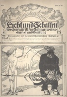 Lumppenberg, Hanns von (Herausg.) : Licht und Schatten No. 1. 1910.