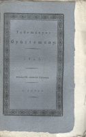 Tudományos Gyüjtemény. 1825. - Kilentzedik esztendei folyamat.  VI. kötet.