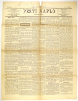 Pesti Napló - Esti kiadás. 1886. október 5.  [A Komjáthy-féle párbajok (Janszky-ügy)] 