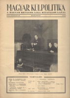 Magyar Külpolitika - A Magyar Revíziós Liga hivatalos lapja. XVI. évf., 1935. okt.-nov.