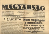 Magyarság - XIX. évf., 1938. november 4.  (I. Bécsi döntés)