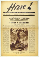 Harc - A Zsidókérdést Kutató Magyar Intézet hivatalos lapja. 1944. máj. 27. 