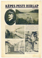 Képes Pesti Hírlap. 1939. máj. 13. - (Horthy Miklós sérülése a novarai tengeri ütközetben)
