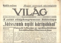 Világ - A polgári demokrácia lapja. 1948 október 14.  