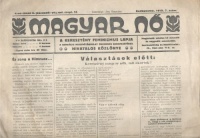 Magyar nő.  1919. 7. szám - A keresztény feminizmus lapja 