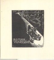 Buday György : Reitzer Vilmoséké [Ex Libris]