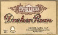 Dreher Rum  (Italcímke)
