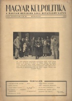 Magyar Külpolitika - A Magyar Revíziós Liga hivatalos lapja. XVII. évf., 9-10. sz.,  1936.