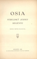 Strelisky József : Osia